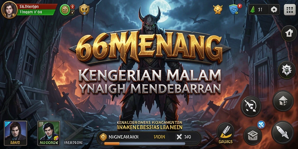 Gameplay 66MENANG yang mencekam dan menyeramkan.