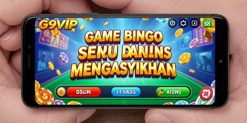 Tampilan screenshot G9VIP yang menarik selama gameplay Bingo.