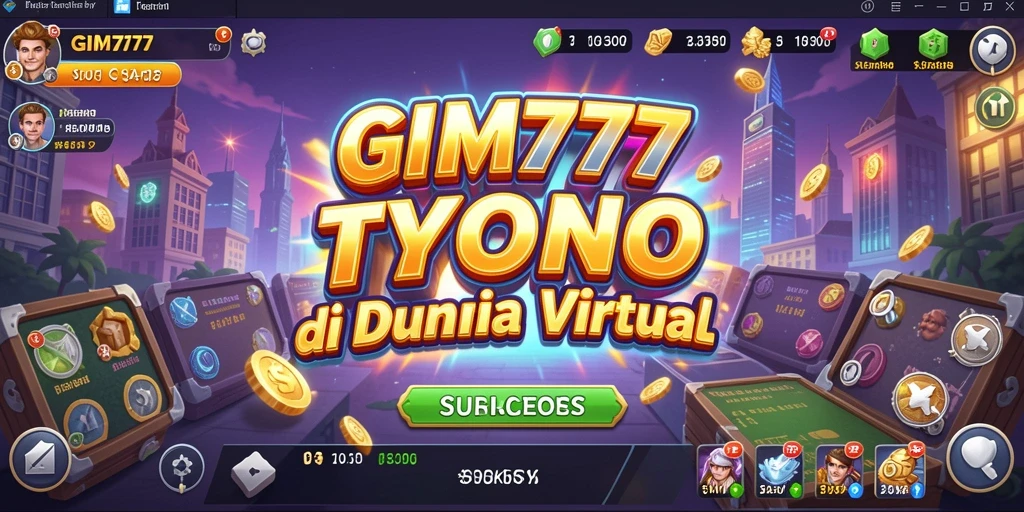 Tampilan gameplay GIM777 yang menakjubkan di dunia Tycoon.