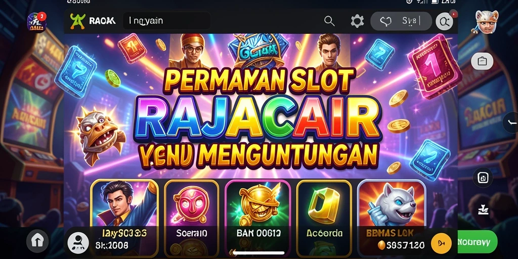 Tampilan menarik dari gameplay slot RAJACAIR yang seru dan menguntungkan.