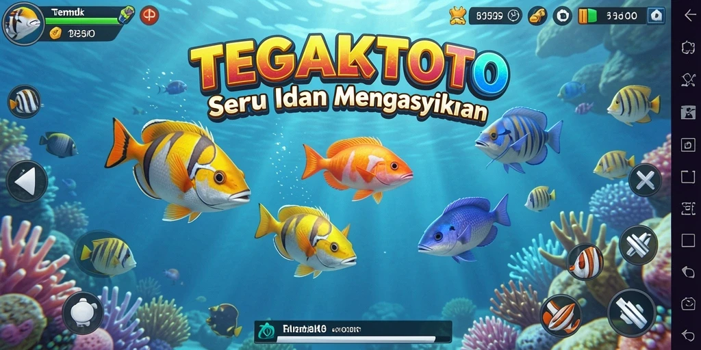 Tampilan menarik dari gameplay TEGALTOTO saat menembak ikan.