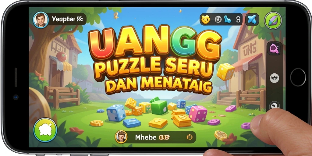 Tampilan gameplay seru dalam UANG yang menantang.